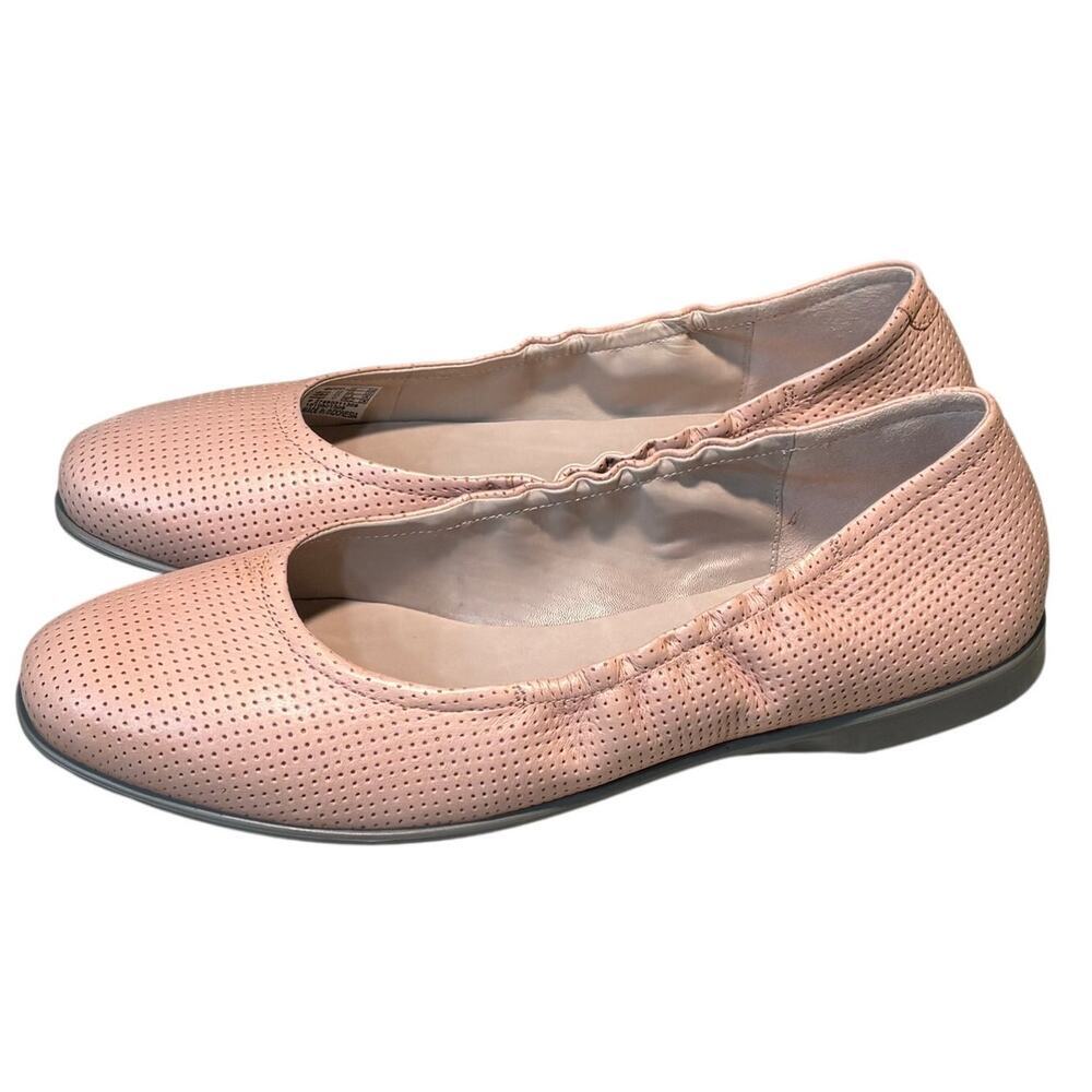 ECCO Women's Incise Enchant Ballerina Comfort Ballet Flats Muted Rose Size 10